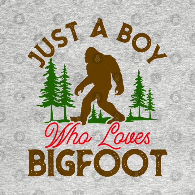 Boy Who Loves Bigfoot by machmigo